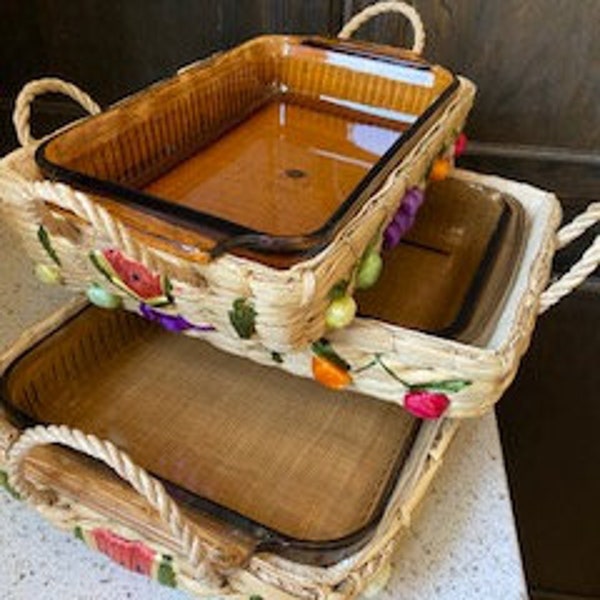 Casserole Baskets Etsy