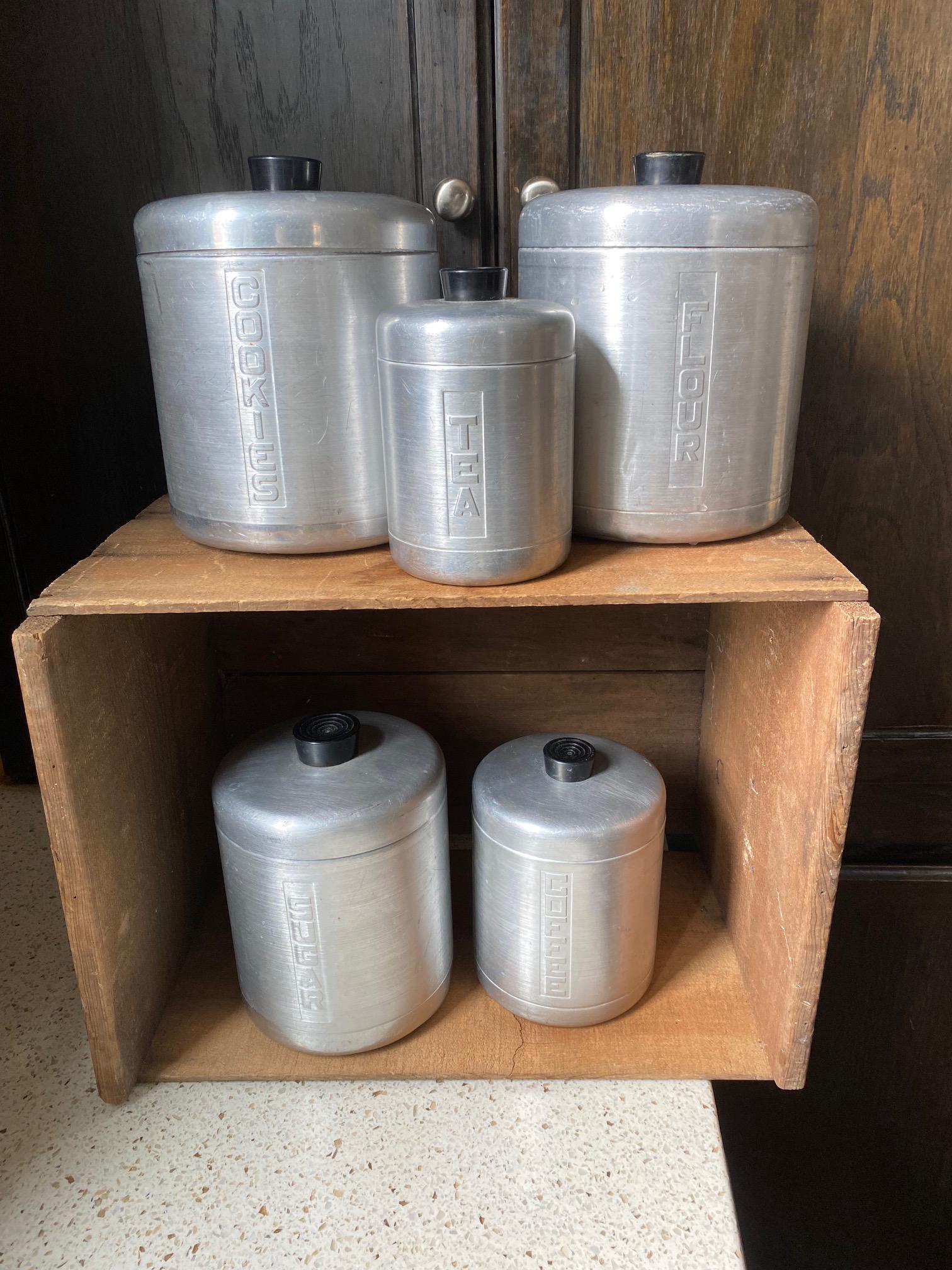 ヴィンテージ FLOUR エナメル製保存缶 【公式通販】