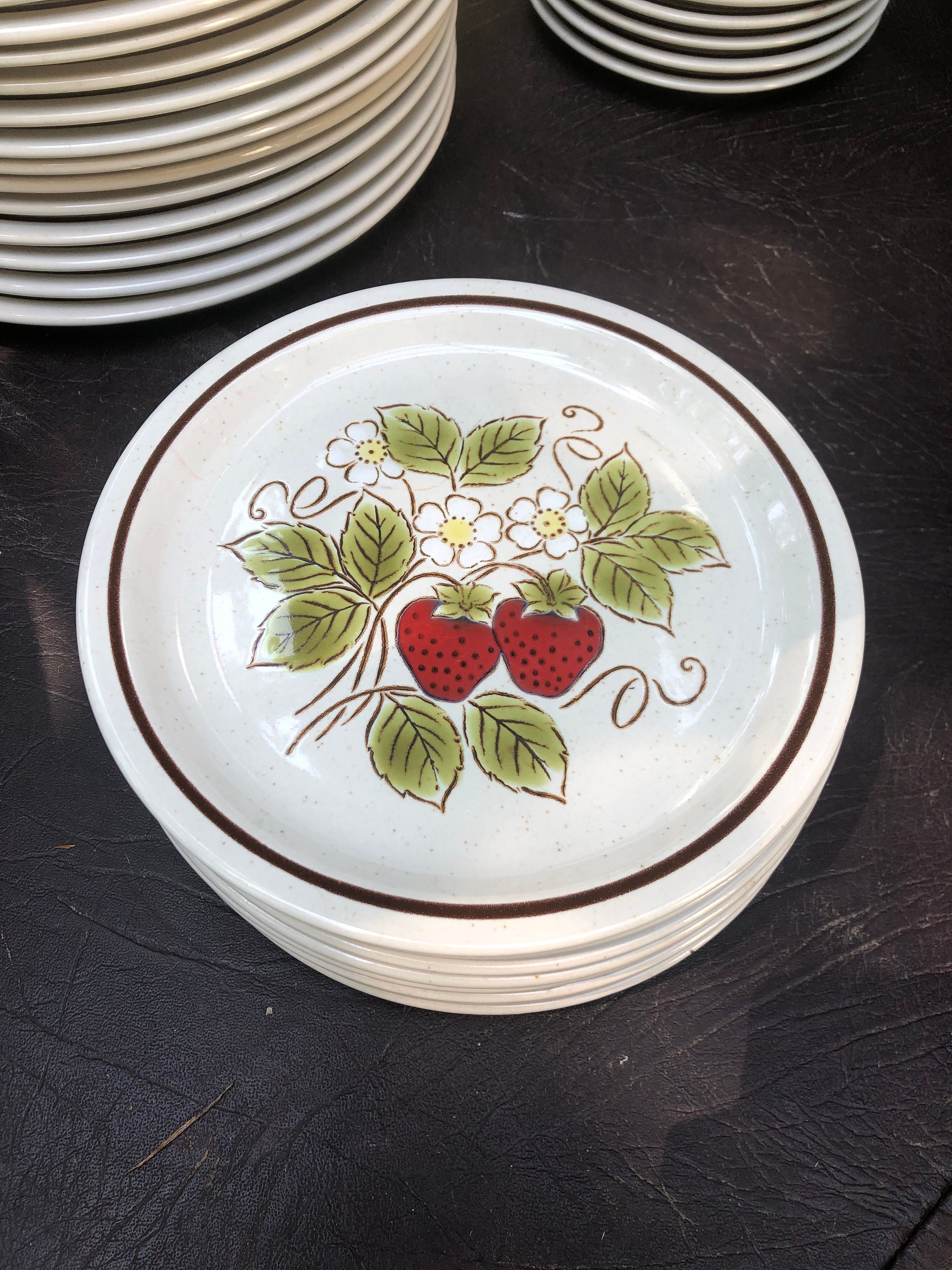 Strawberry Plate Project Kit – Color Me Mine Woodbury