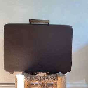 Mallette Samsonite Vintage Années 80 – Coque Rigide Noire, Attaché-case Homme, Belgique