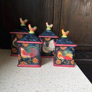 Susan Winget Canister - Etsy