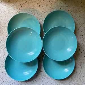 Aqua Melmac Dishes. Lot Melamine Dishes. Buy What You Want. Retro Mid Century Dishware. Plastic Melamine Dishware