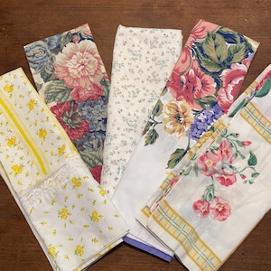Vintage Pillowcase. Mix Match Pillowcase. Single Super Soft Vintage Pillowcases. Buy 1 or More. READ Item Details Please!