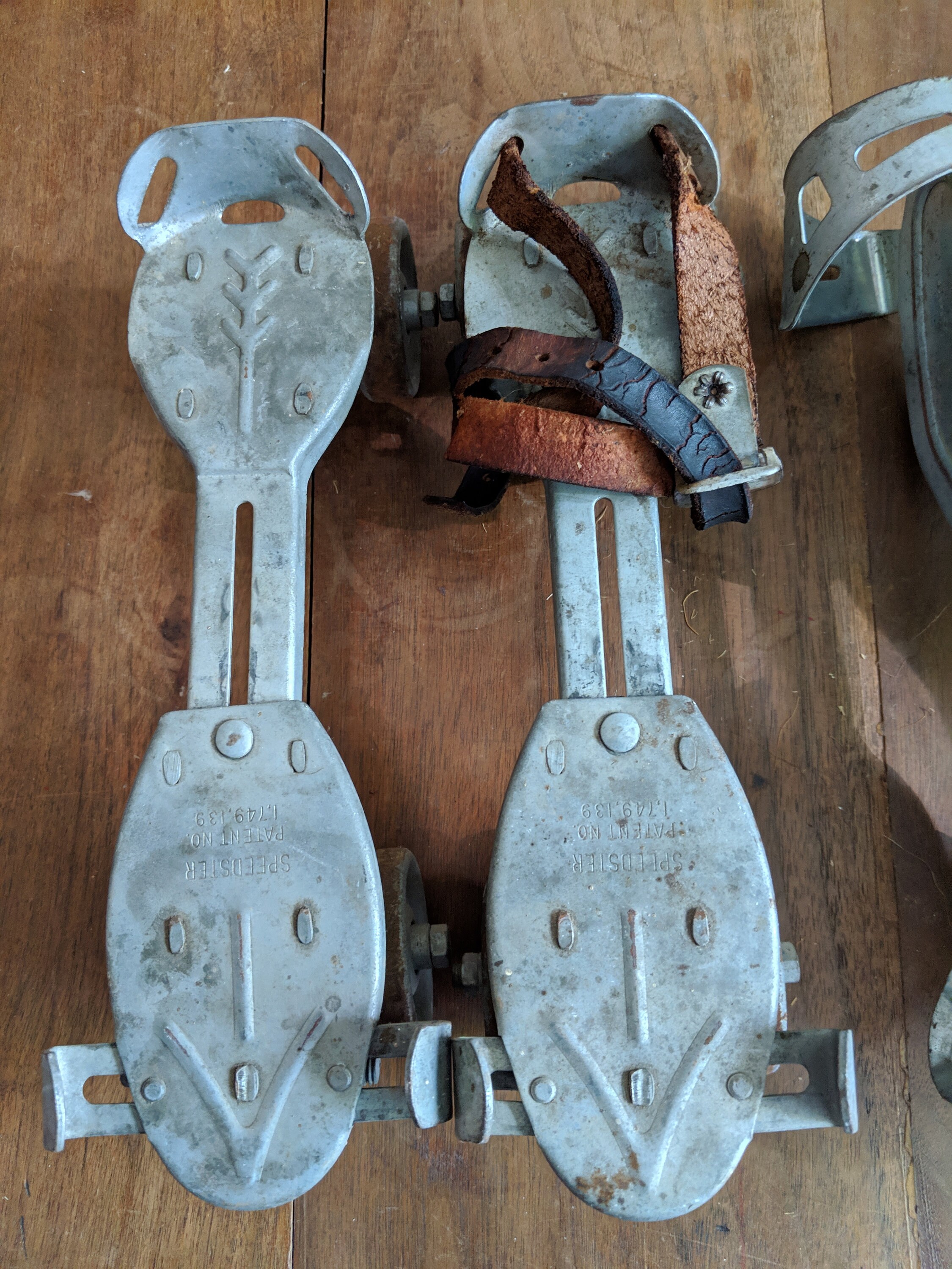 Antique Roller Skates. Clip on Skates. Vintage Metal Skates. Etsy