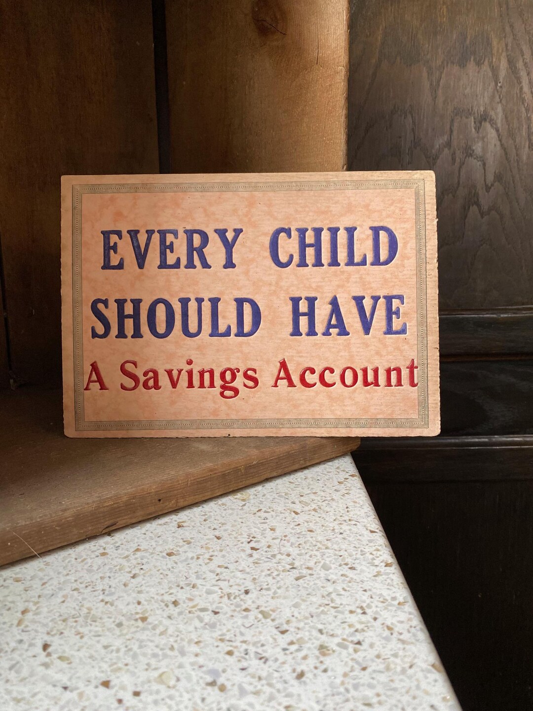 Teaching Kids Money Sign. Parenting/kid Financial Values. Copy of ...