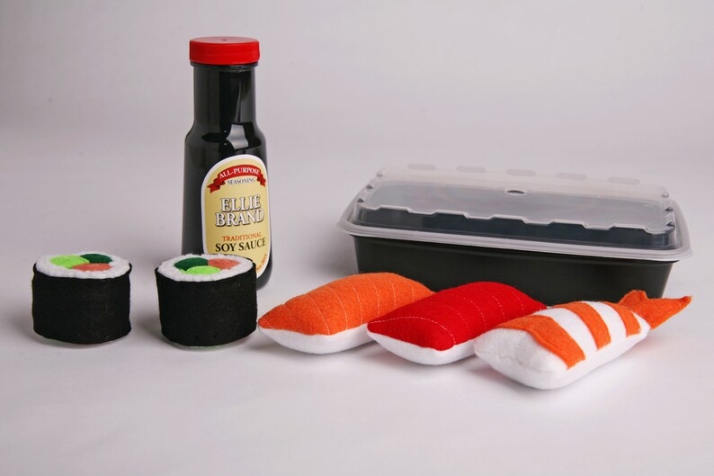 personalized sushi set