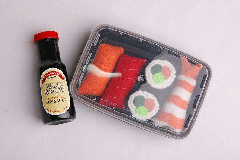 personalized sushi set