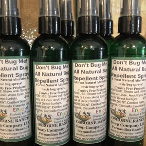 DONT BUG ME - All-Natural Bug Repellent, Spray Repellent, Bug Spray