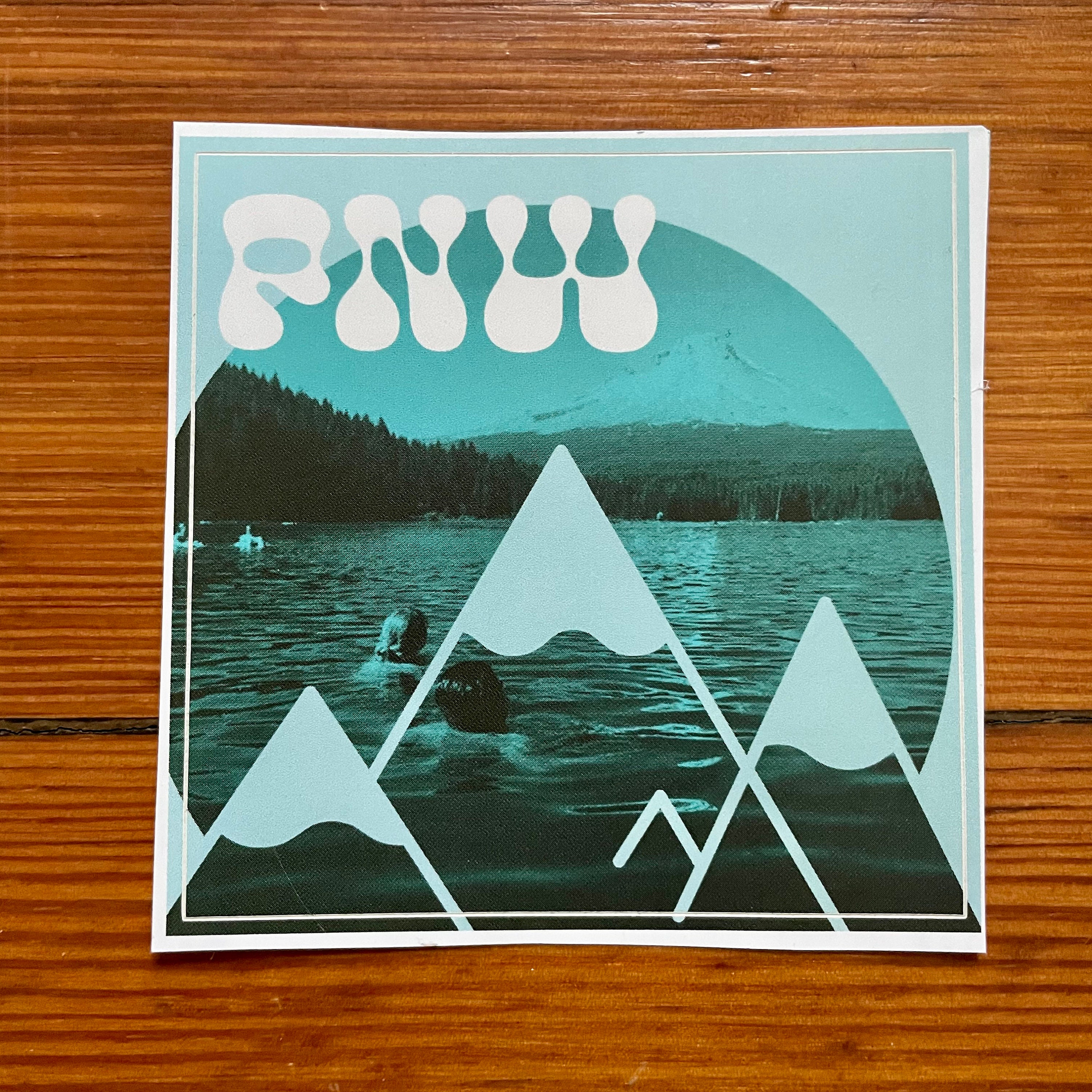 Pacific Northwest PNW Sticker Etsy Sweden