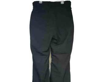 Gerry Vintage Black Ski Snow Snowboard Fleece Lined Pants Womens Large Insulated Waterproof 34x31