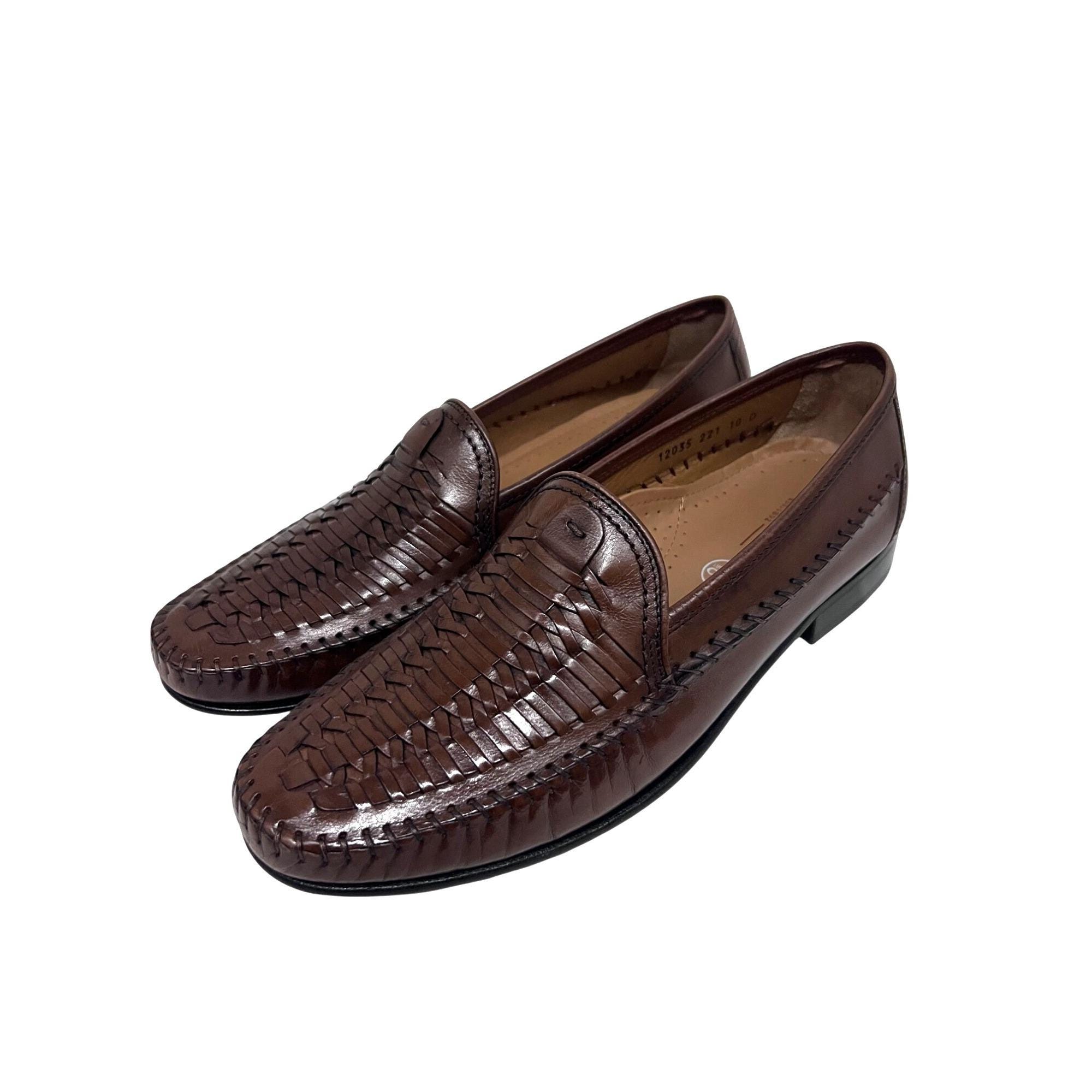 Florsheim Men\'s Brown Leather Penny Loafers Size 9 Amazon.com | Florsheim Postino Moc Toe Penny Loafer Cognac  main image 3