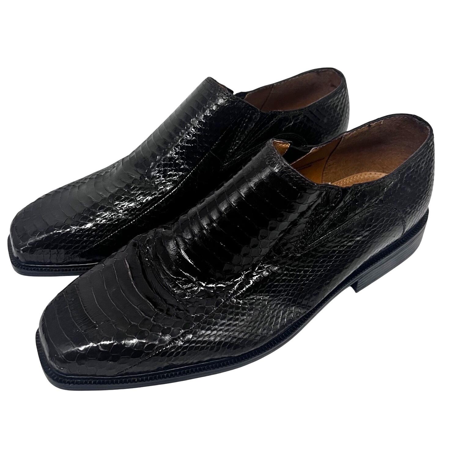 Giorgio Brutini  Mens Gideon Leather Slip On Loafer Shoes Black Size 9 NWOB Giorgio Brutini Men main image 2