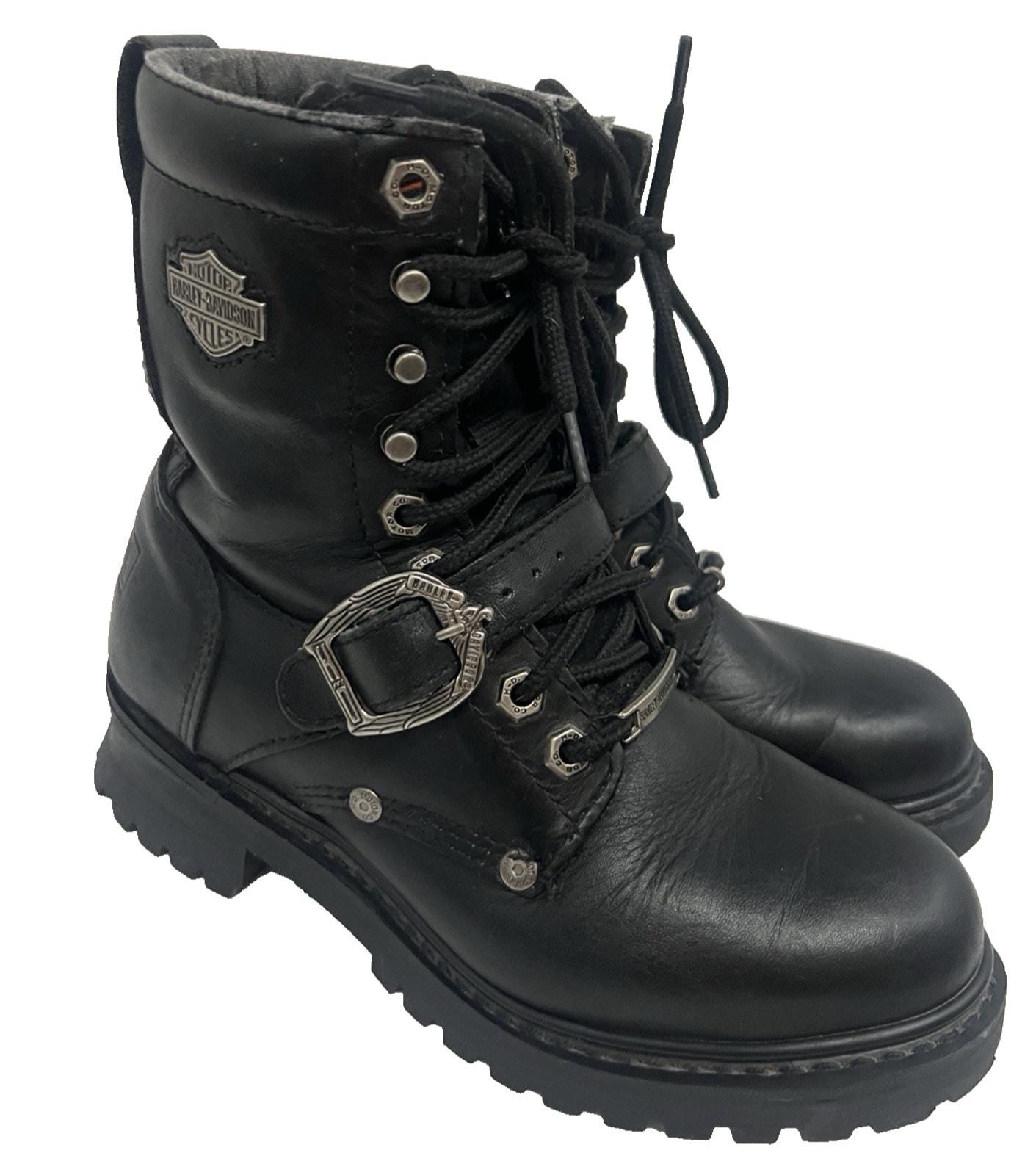 Harley Davidson Boots - Etsy