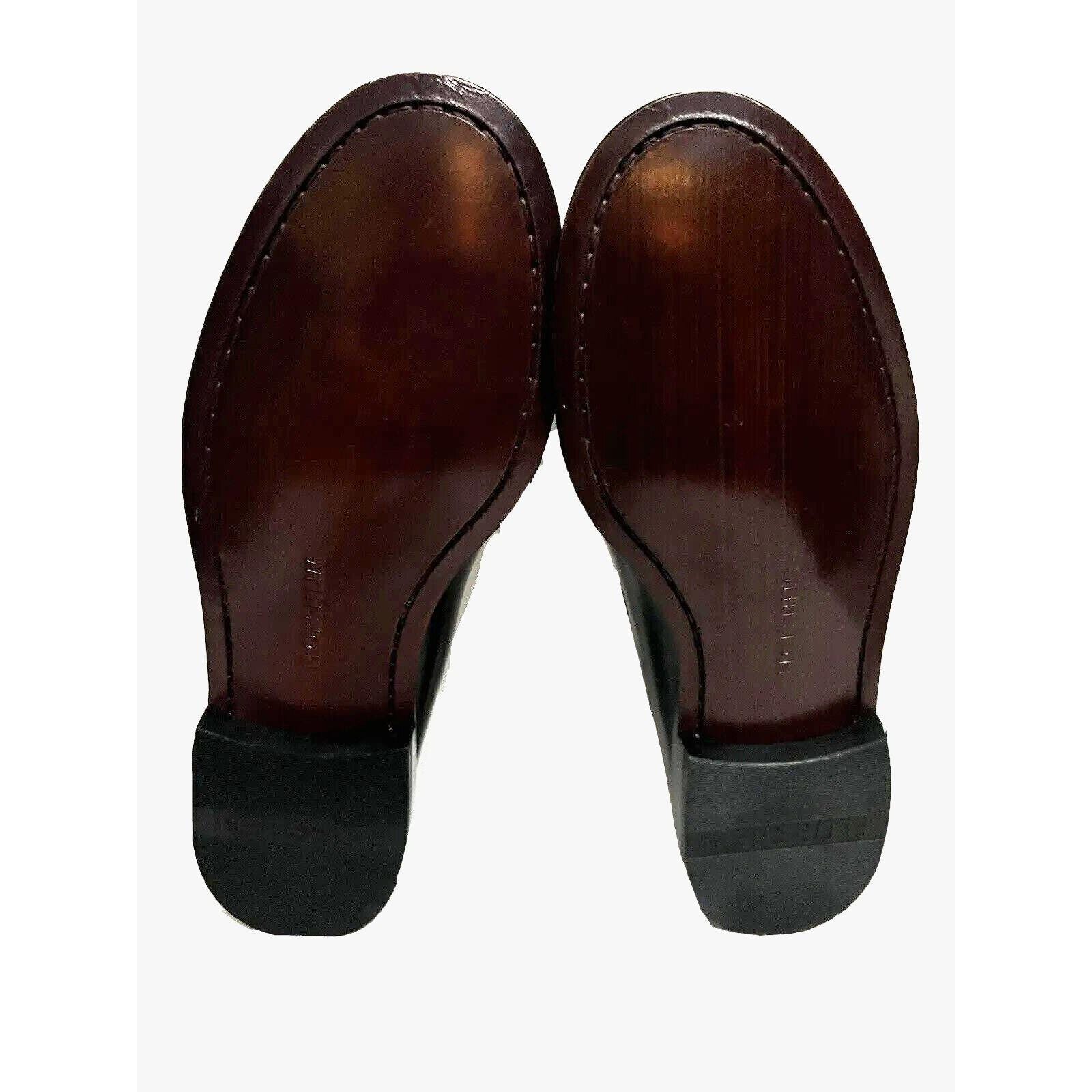Florsheim Berkley Burgundy Leather Penny Loafers Dress Shoes 