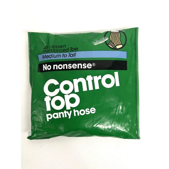 No Nonsense Womens Vintage 90s Pantyhose Control Top Medium to