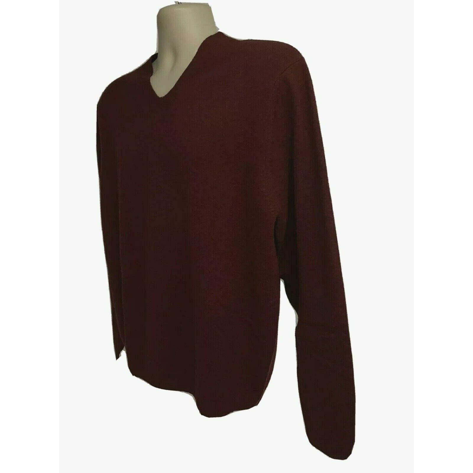 Brooks Brothers Cranberry Cashmere Sweater Brooks Brothers