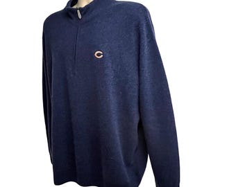 Vintage Lupo Di Mare Sina Cova Zip-up Wool Sweater – Made in Japan
