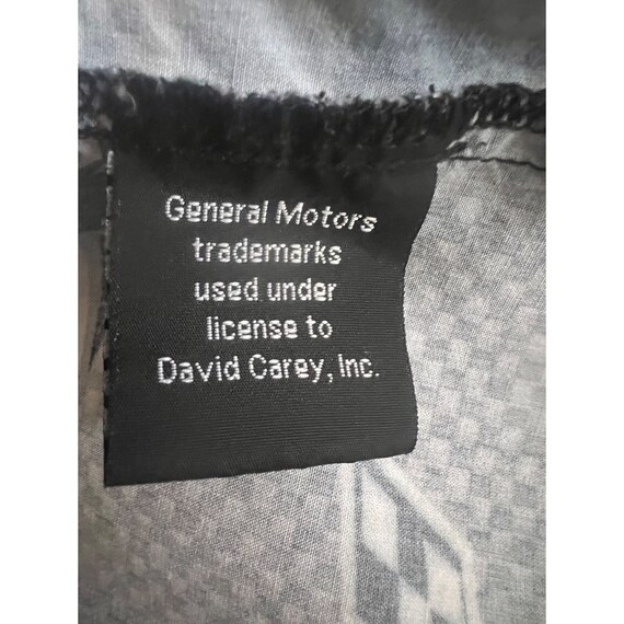 GM By David Carey Chevy Nova Short Sleeve Button Shirt Mens 2xl All Over Cars