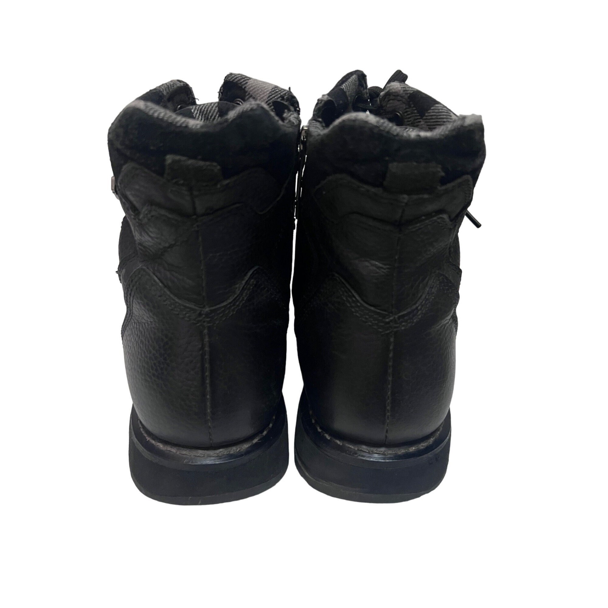 Harley Davidson Mens Black Leather Stealth Motorcycle Biker  display picture 2