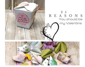 25 Reasons You Should Be My Valentine, Gift for Her, Valentine's Day