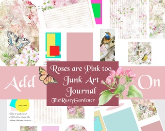 Downloadable Roses Are Pink Too Extra for the Roses Are Pink Too Kit, Mother's Day