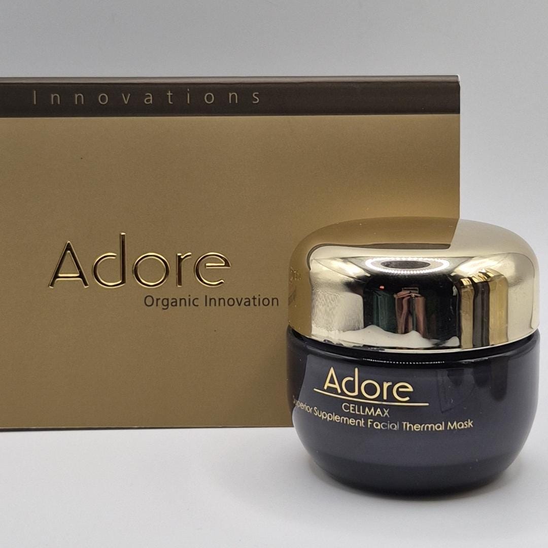 Adore Cosmetics Superior Supplement Facial Thermal Mask Face Treatment ...
