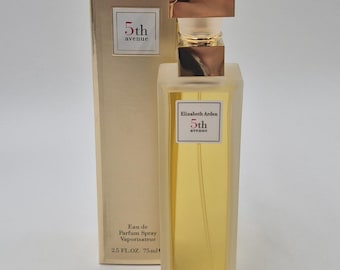 Nuevo perfume Elizabeth Arden 5th Avenue EDP en spray de 2.5 oz, regalo exclusivo para viajes (sin envoltorio)