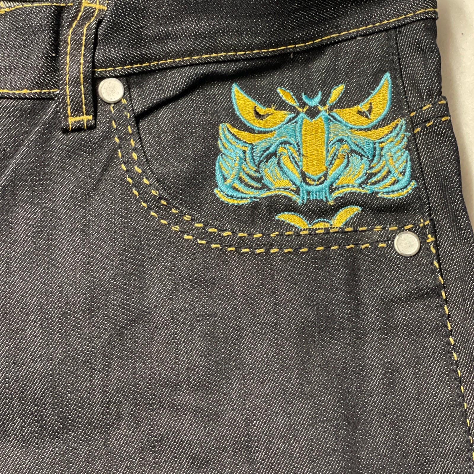 New NWT VTG Coogi Jeans Sz 40 Y2k Baggy Embroidered Dragon Hip Hop  display picture 1