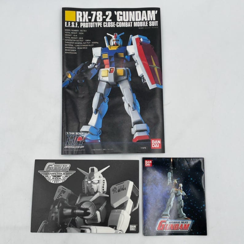 Bandai 1/144 G-Bouncer Model Kit - High Grade Custom Mobile Suit With Removable Siegal Blade 6 thumbnail image