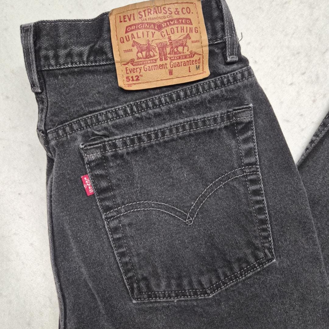 Vintage Mens Black Levis - Etsy Canada