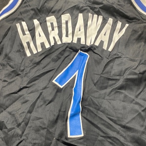 Vintage Orlando Magic NBA Jersey Men’s Black Champion Penny Hardaway 90s