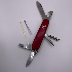 Vctorinox Tinker Schweizer Taschenmesser Multi-Tool Rote Tasche Camping Werkzeug Schlüsselbund