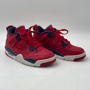 Air Jordan 4 Retro SE Sz 4Y Kiss Red Special Edition Shoes Sneakers Basketball