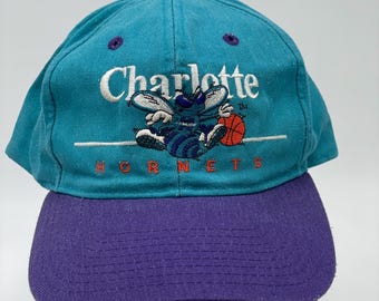 キャップ Charlotte Hornets twins enterprise Vintage Charlotte Hornets Snapback Hat Twins Enterprise