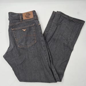 Armani Logo Jeans - Etsy