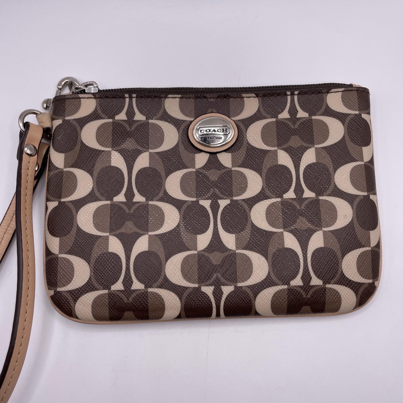 Coach Peyton Bag - Etsy Coach Peyton Signature Dream “C” Print Shoulder Bag and Wallet Set main image 1