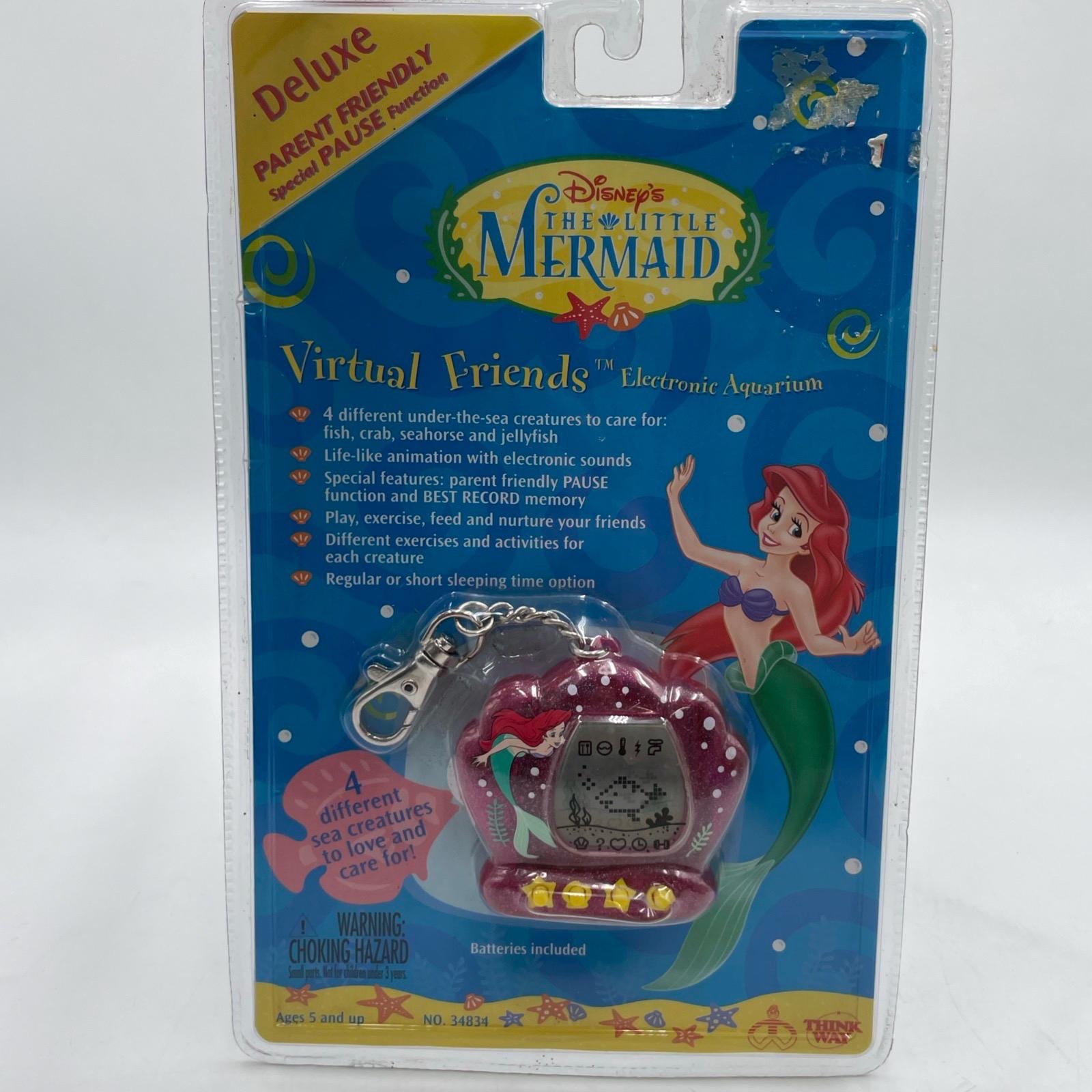Virtual Pet Original Tamagotchi Mermaid Little Mermaid Transparent