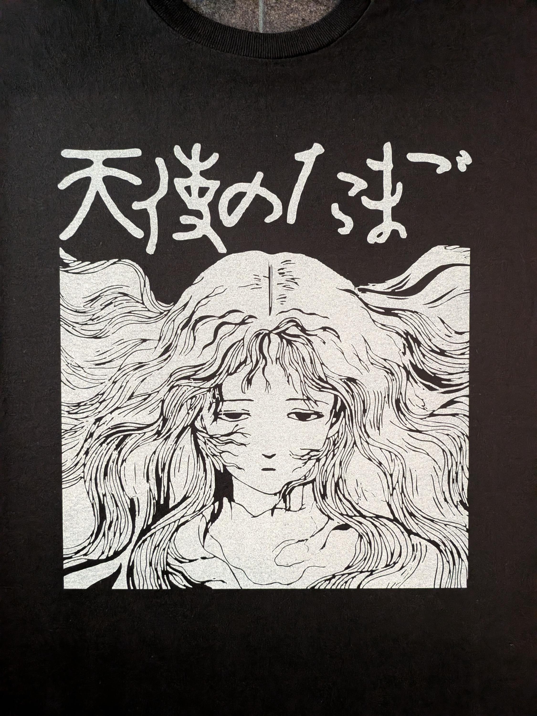 天使のたまご ANGEL'S EGG 限定Tシャツ ブラック Angels Egg T-Shirts