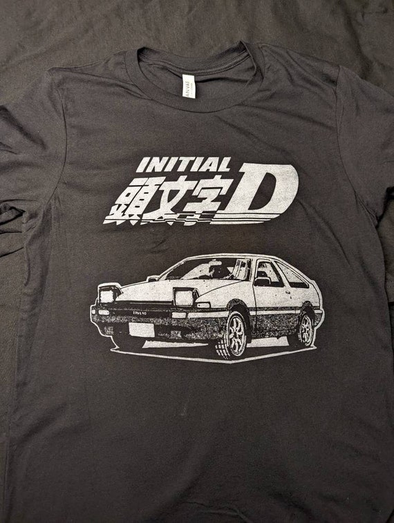 series☆頭文字DコラボINITIALD Vintage AE86 Graphic Tshirts Initial D - Etsy