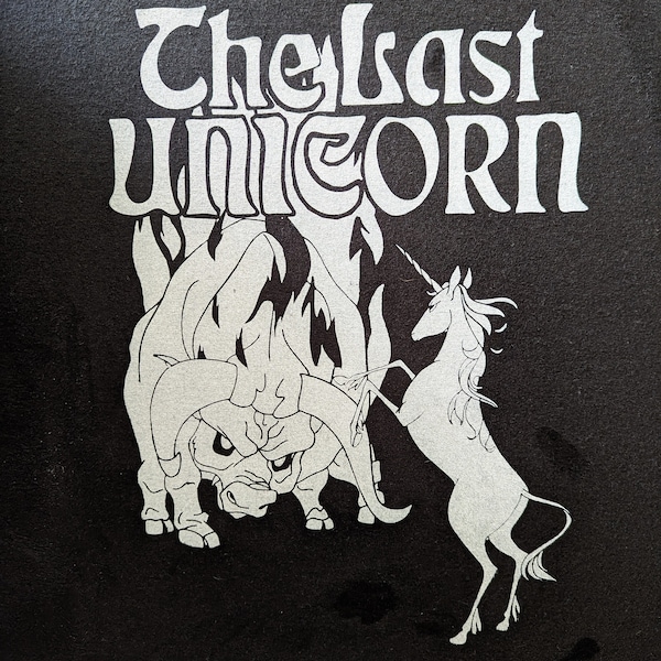 The Last Unicorn Shirt Etsy