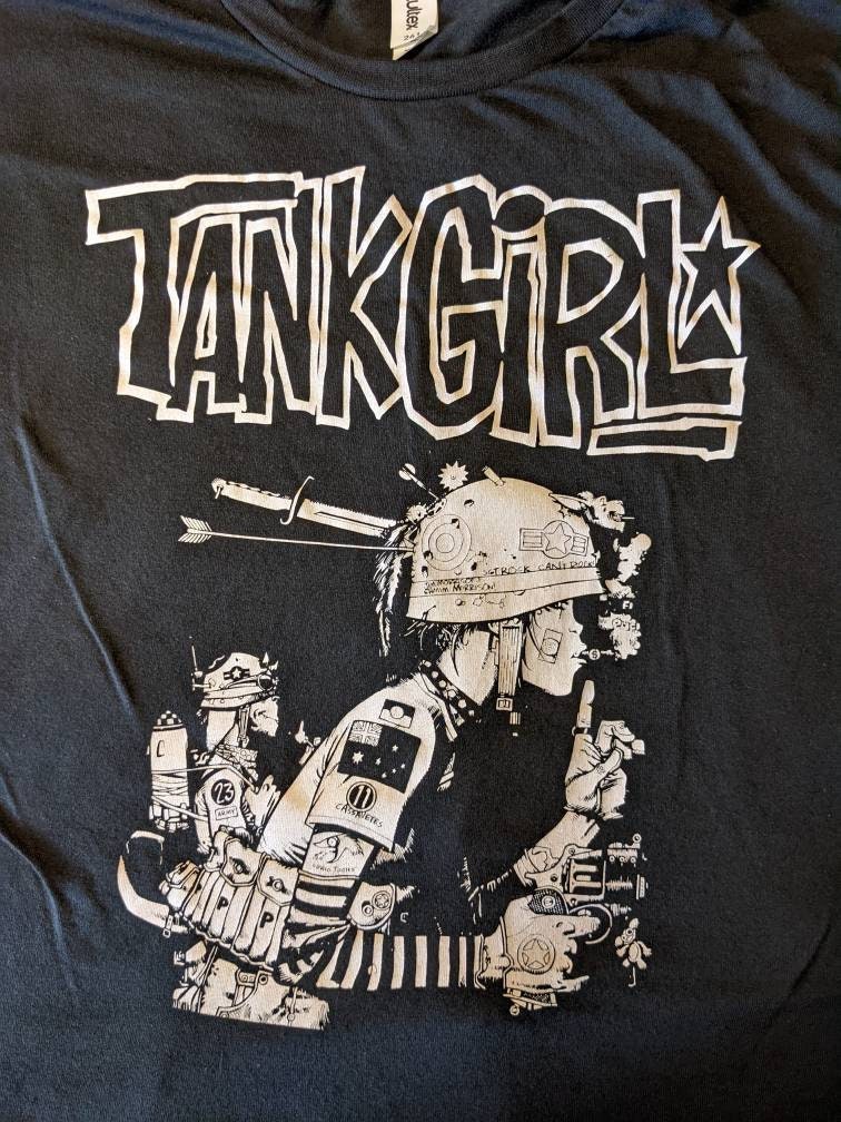 TANK GIRL 90sヴィンテージtシャツ tank girl t shirt 90s | focus