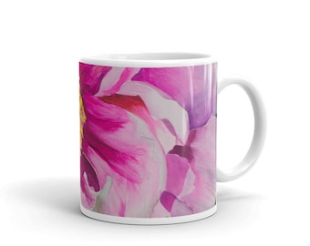 Pink Flower Mug