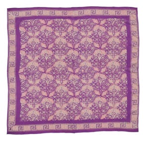 Large 39" Hand Dyed Batik Bandana, 100% Soft Cotton, Lavender Love, Purple, Grande Extra Large Oversized Square Scarf Cotton, Christmas Gift