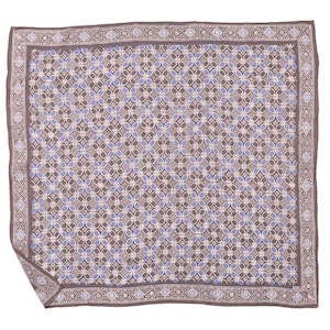 Large 39" Hand Dyed Batik Bandana Charcoal Gray, XL Scarf, Men's Bandana, Top Clothing, Head Cover Wrap, Soft Square, Scarf, Oversize, Big,