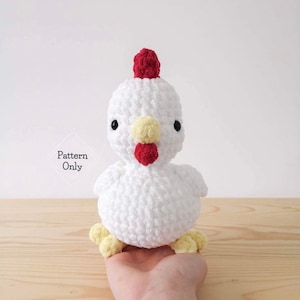 PATTERN/INSTRUCTIONS Chicken, Crochet Chicken, Easter Crochet Pattern, Chicken Crochet Pattern, PDF Crochet Pattern, Amigurumi