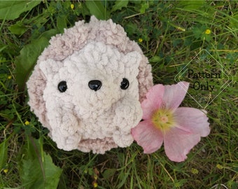 MÖNSTER/INSTRUKTIONER Igelkott, Virkad Igelkott, Igelkottsmönster, Virkmönster igelkott, Amigurumi, PDF Virkmönster, Virkat djur