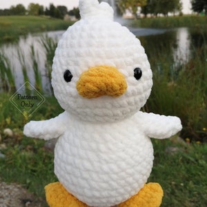 PATTERN/INSTRUCTIONS Duck, Crochet Duck, Duck Pattern, Duck Amigurumi, Amigurumi Pattern, Crochet Pattern, Amigurumi, PDF Crochet Pattern
