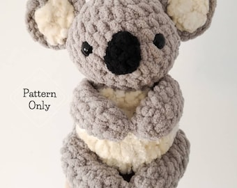 PATTERN/INSTRUCTIONS Koala, Koala Crochet Pattern, Koala Pattern, Crochet Koala, Amigurumi, PDF Crochet Pattern, Amigurumi Pattern, Crochet