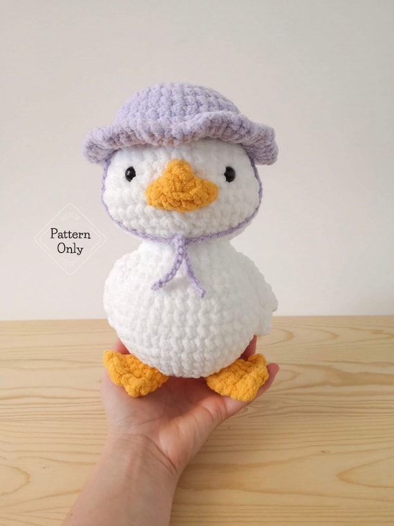 PATTERN INSTRUCTIONS Duck Amigurumi Pattern Duck Pattern