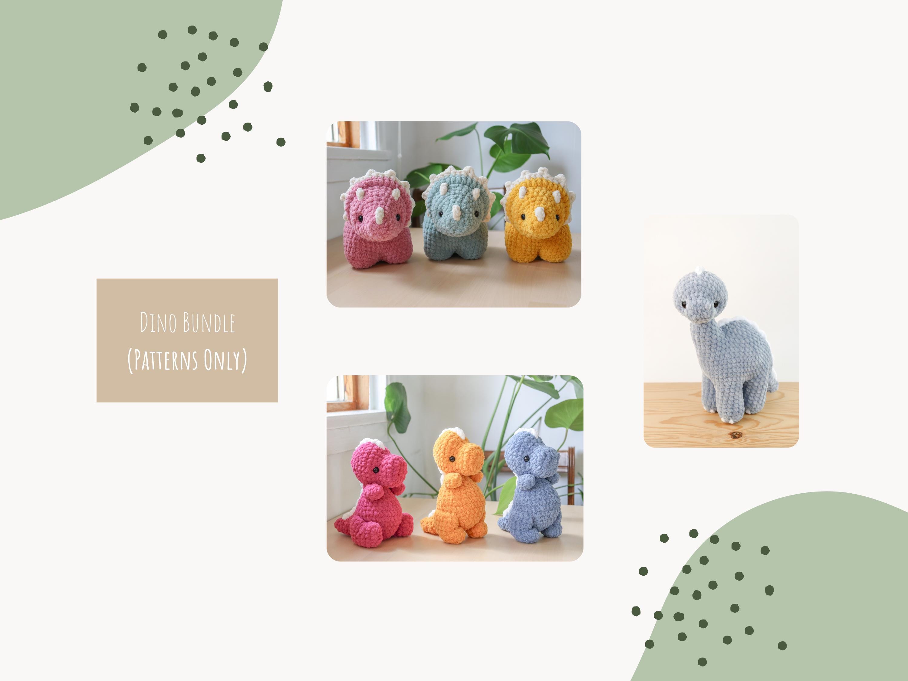 37 Dinosaur Crochet Patterns for Roaring Cute Amigurumi Projects 10 Pattern/instructions Dinosaurs